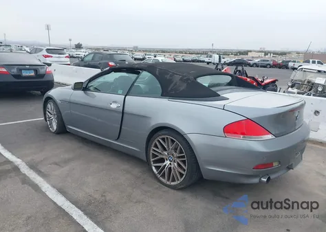 2005 BMW 645Ci z USA, uszkodzony, nr VIN WBAEK73435B327475